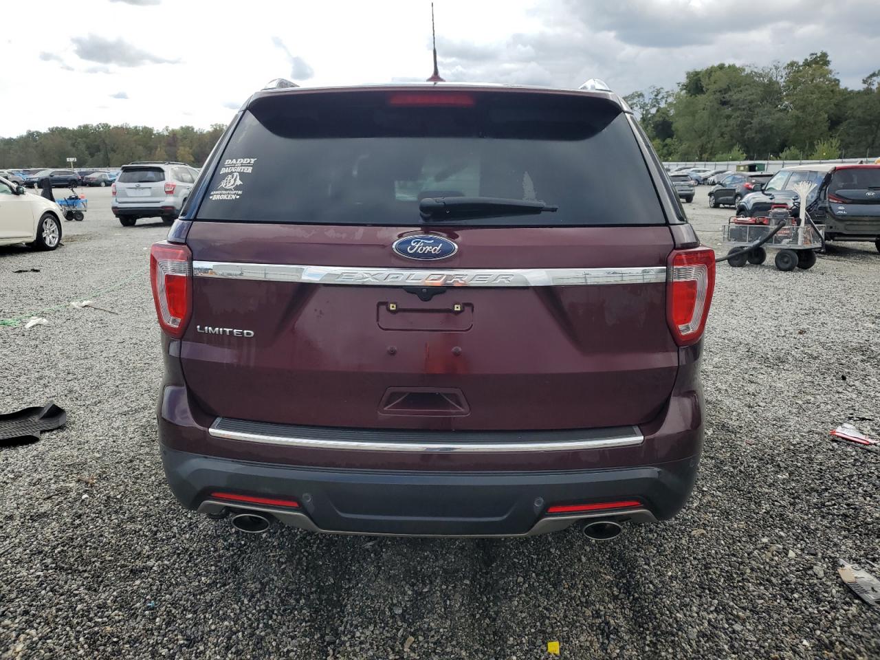 2018 Ford Explorer Limited VIN: 1FM5K7F80JGC80626 Lot: 85313045