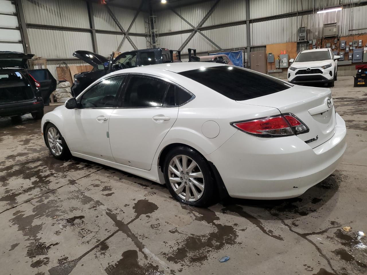 2011 Mazda 6 I white null gas 1YVHZ8BH4B5M22332 photo #3