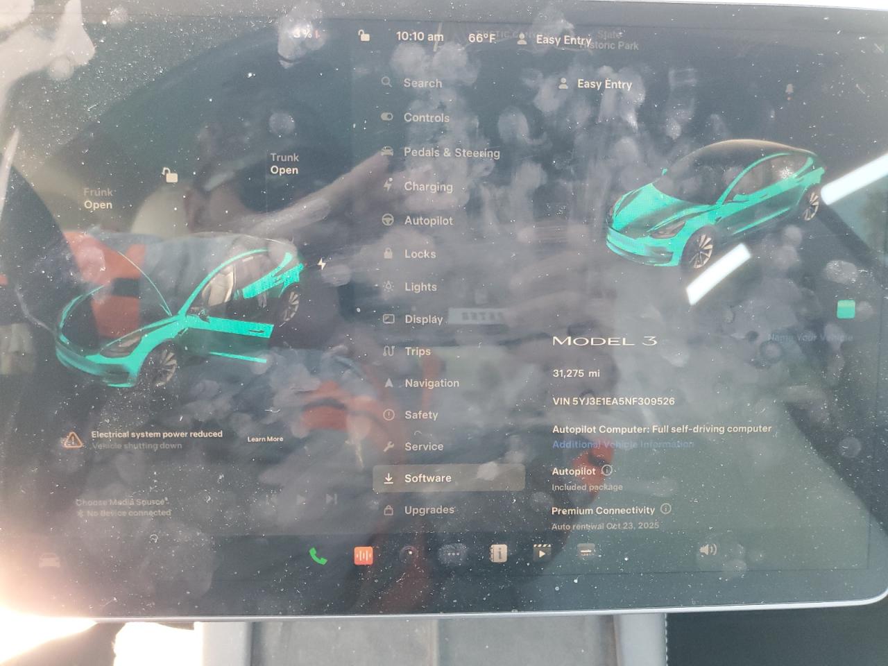 2022 Tesla Model 3 VIN: 5YJ3E1EA5NF309526 Lot: 85384345