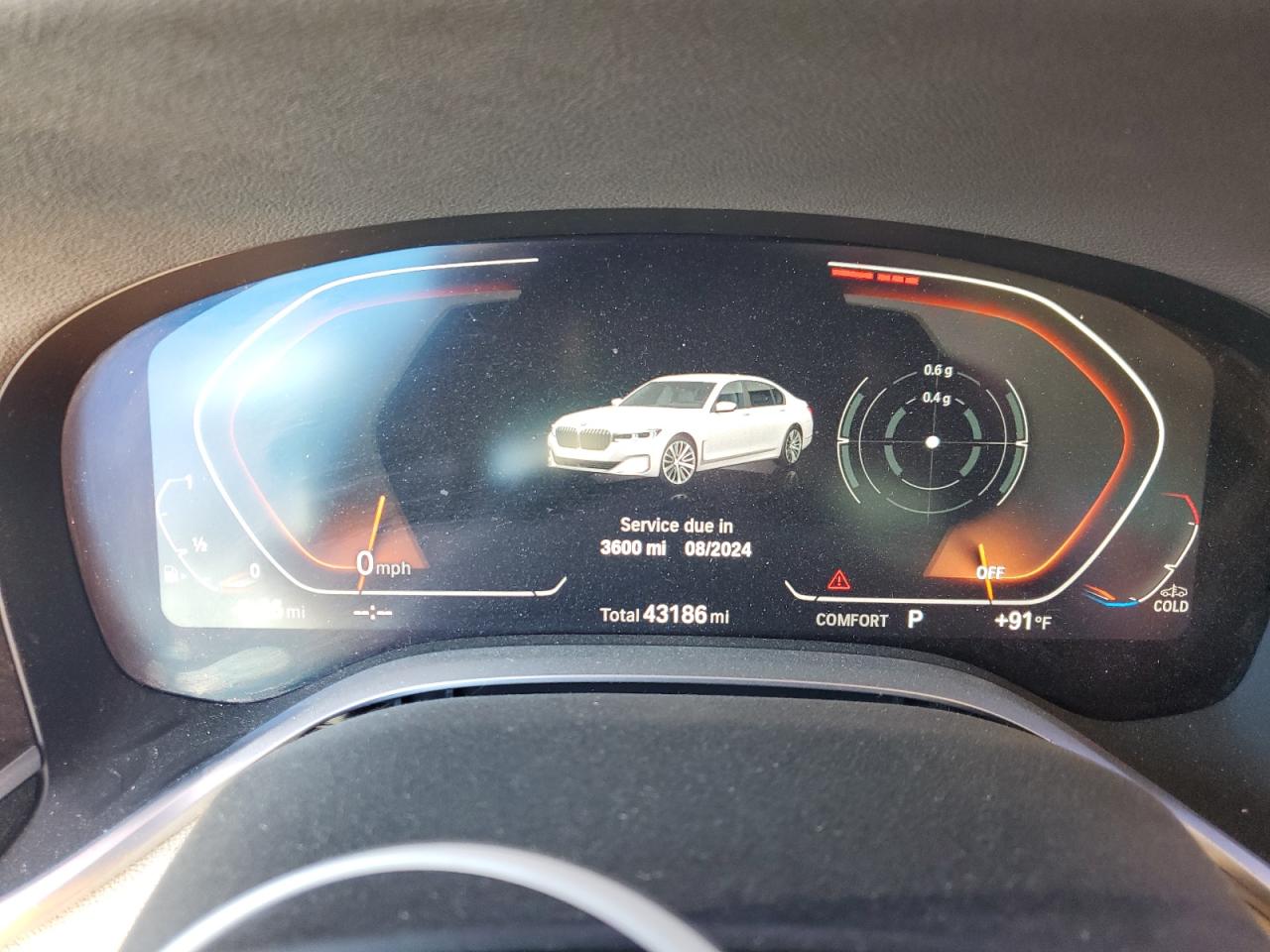 2021 BMW 740 I VIN: WBA7T2C08MCE56488 Lot: 84282705