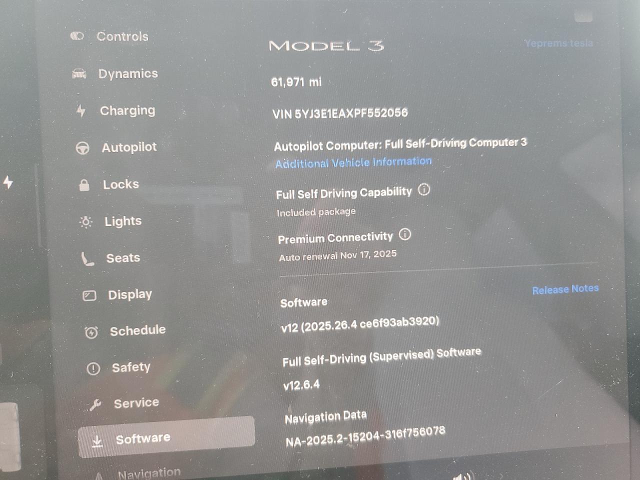 2023 Tesla Model 3 VIN: 5YJ3E1EAXPF552056 Lot: 87196365