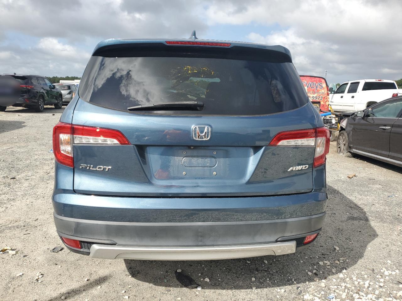 2021 Honda Pilot Ex VIN: 5FNYF6H36MB018027 Lot: 85320905