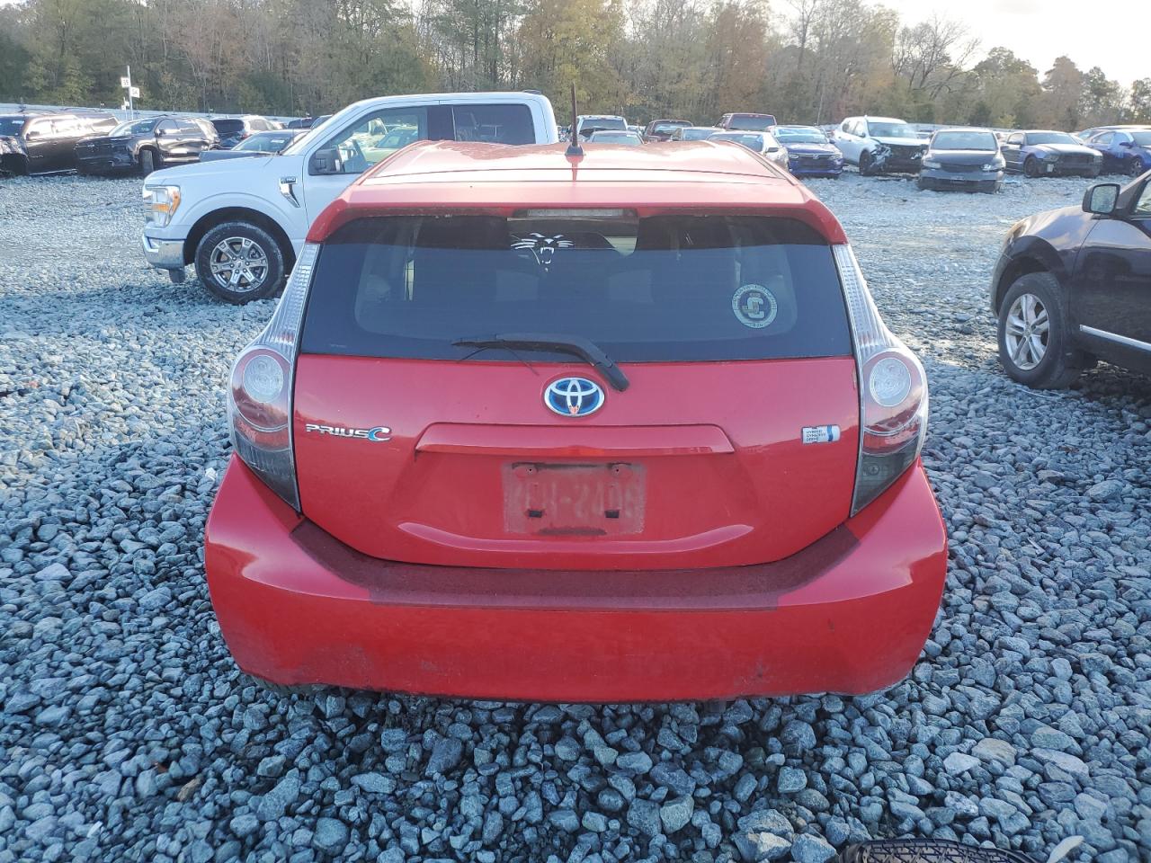 2012 Toyota Prius C VIN: JTDKDTB39C1509850 Lot: 90606735