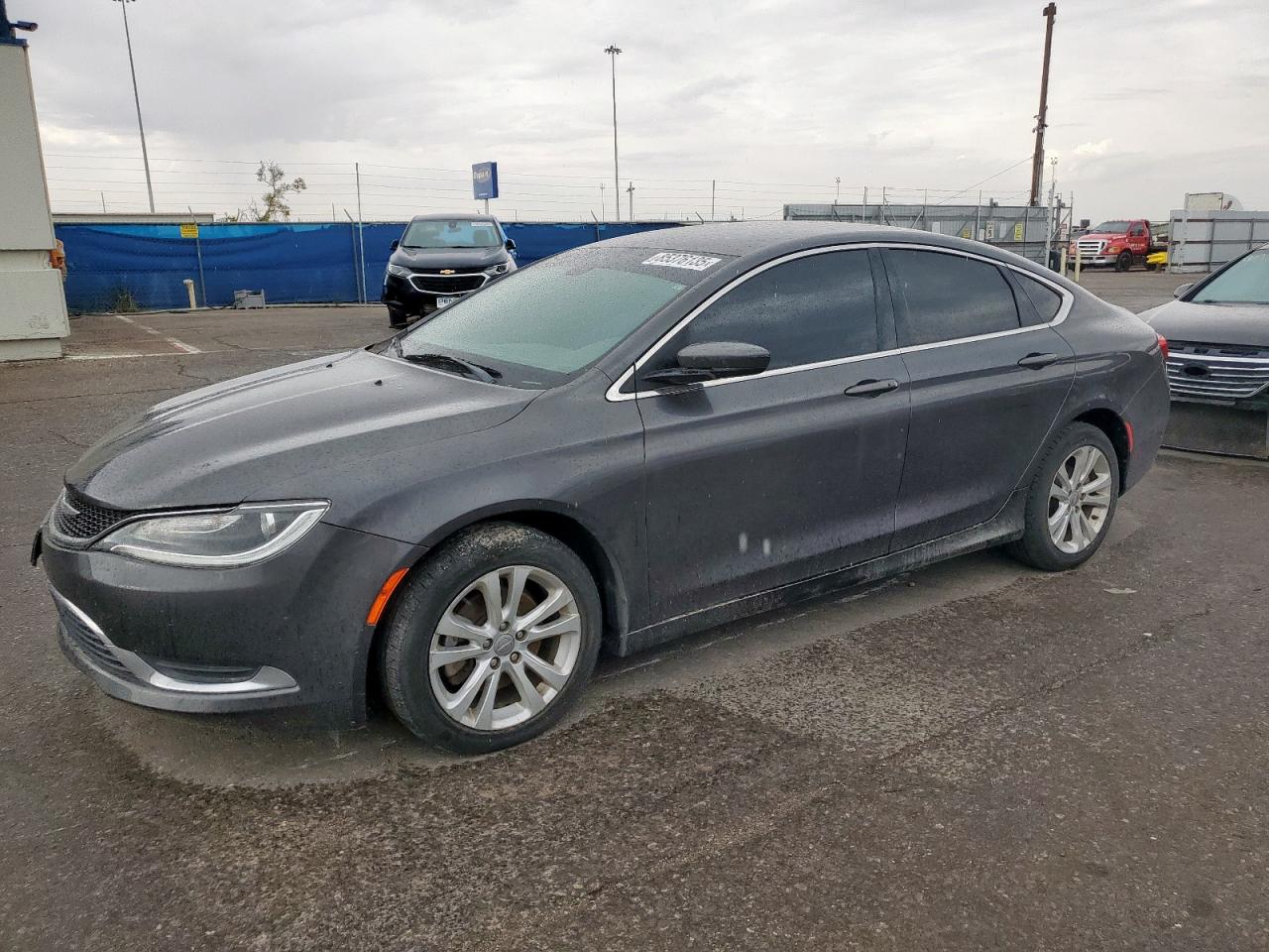 2015 Chrysler 200 Limited grey  gas 1C3CCCAB1FN660389 photo #1