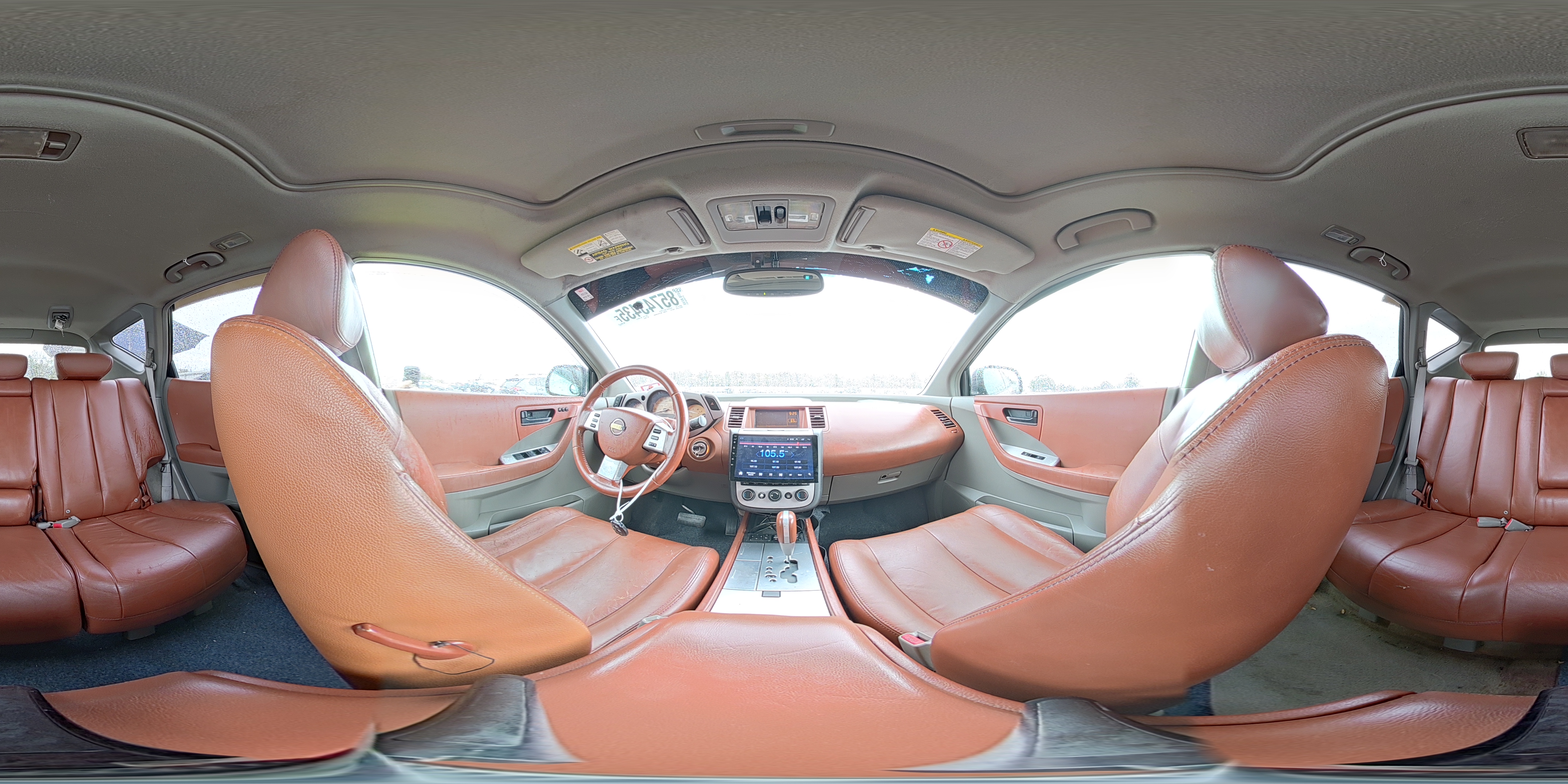 2003 Nissan Murano Sl VIN: JN8AZ08W33W206633 Lot: 85743435