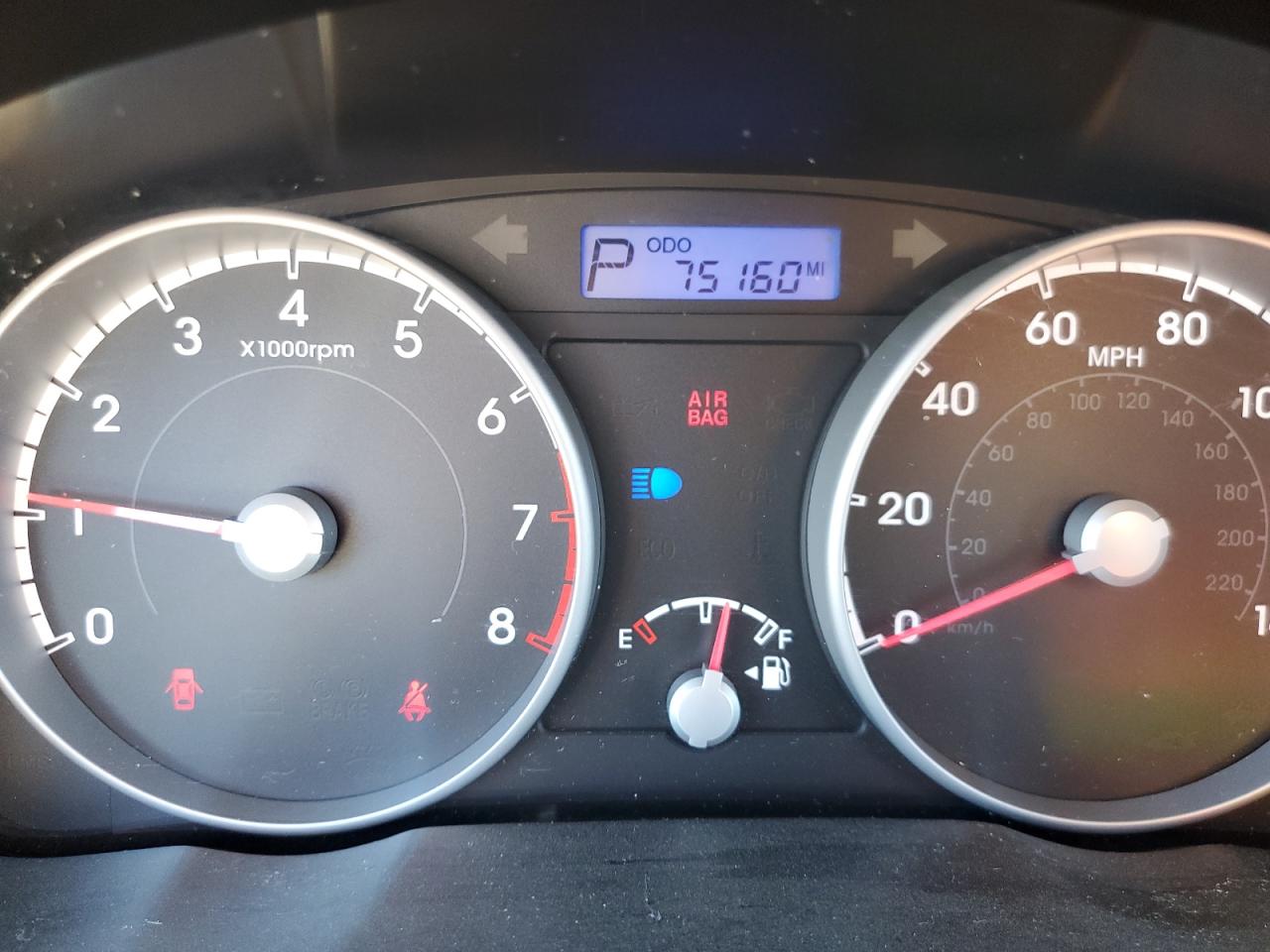 2010 Hyundai Accent Blue VIN: KMHCM3AC3AU168796 Lot: 80255565