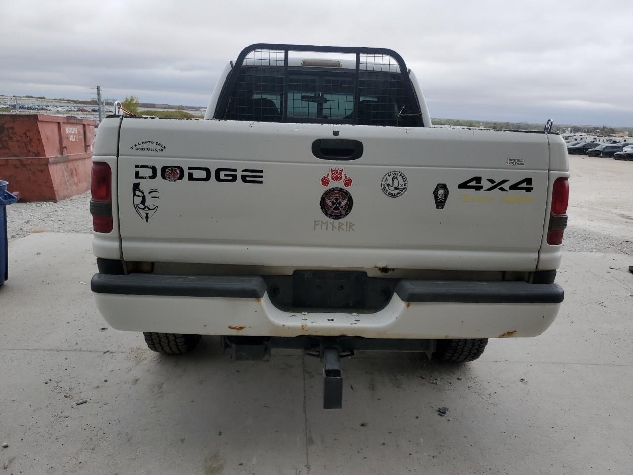 2001 Dodge Ram 1500 VIN: 3B7HF13Y21G809330 Lot: 87209785