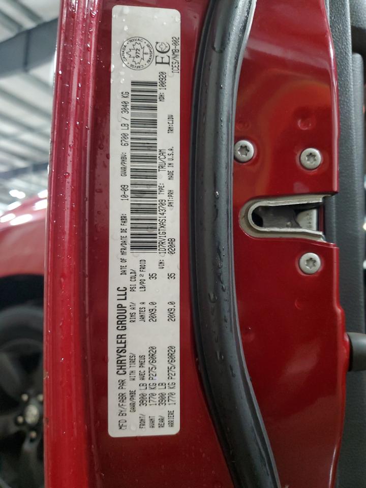 2010 Dodge Ram 1500 VIN: 1D7RV1GTXAS143709 Lot: 86835975
