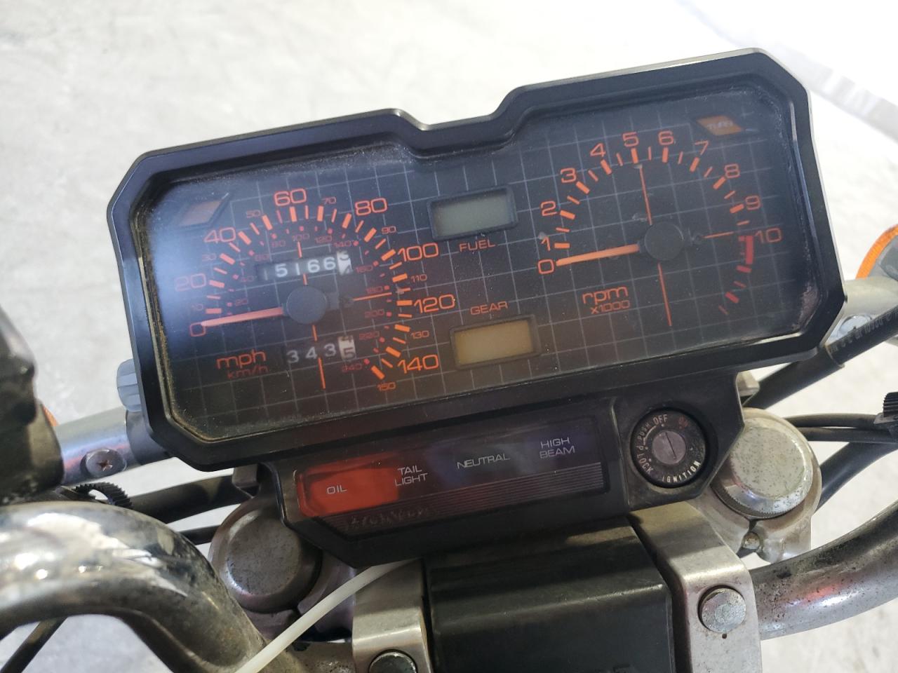 1983 Honda Cb650 Sc VIN: JH2RC1309DM011519 Lot: 85522545