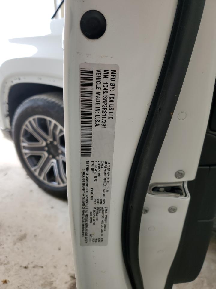 2024 Jeep Wagoneer L Series Ii VIN: 1C4SJSBP3RS117391 Lot: 85911025