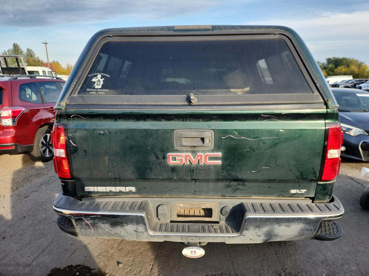 2015 GMC Sierra K1500 Slt VIN: 3GTU2VEC1FG305801 Lot: 86495815