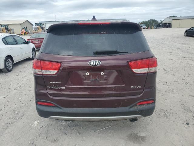 Паркетники KIA SORENTO 2017 Бордовый