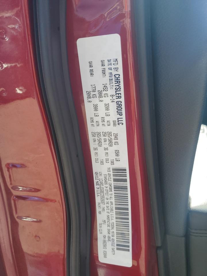 2014 Dodge Durango Limited VIN: 1C4RDJDG8EC552697 Lot: 87370835