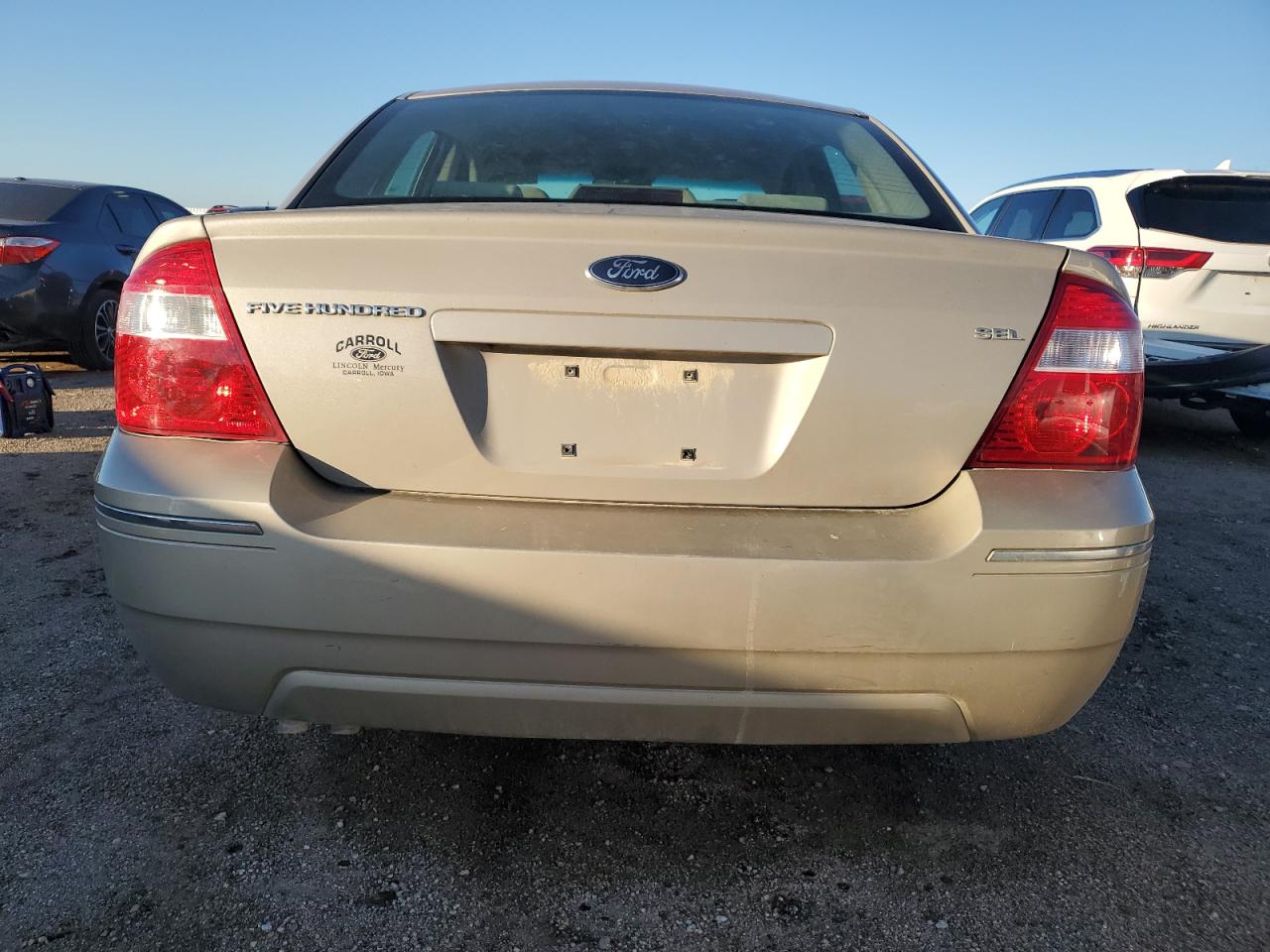 2005 Ford Five Hundred Sel VIN: 1FAFP24185G165304 Lot: 86528755