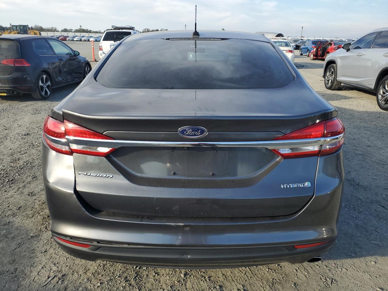 2017 Ford Fusion S Hybrid VIN: 3FA6P0UU3HR160183 Lot: 89558935