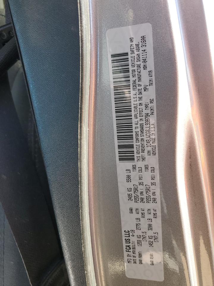 2018 Jeep Wrangler Unlimited Sport VIN: 1C4BJWDG6JL938794 Lot: 82673865