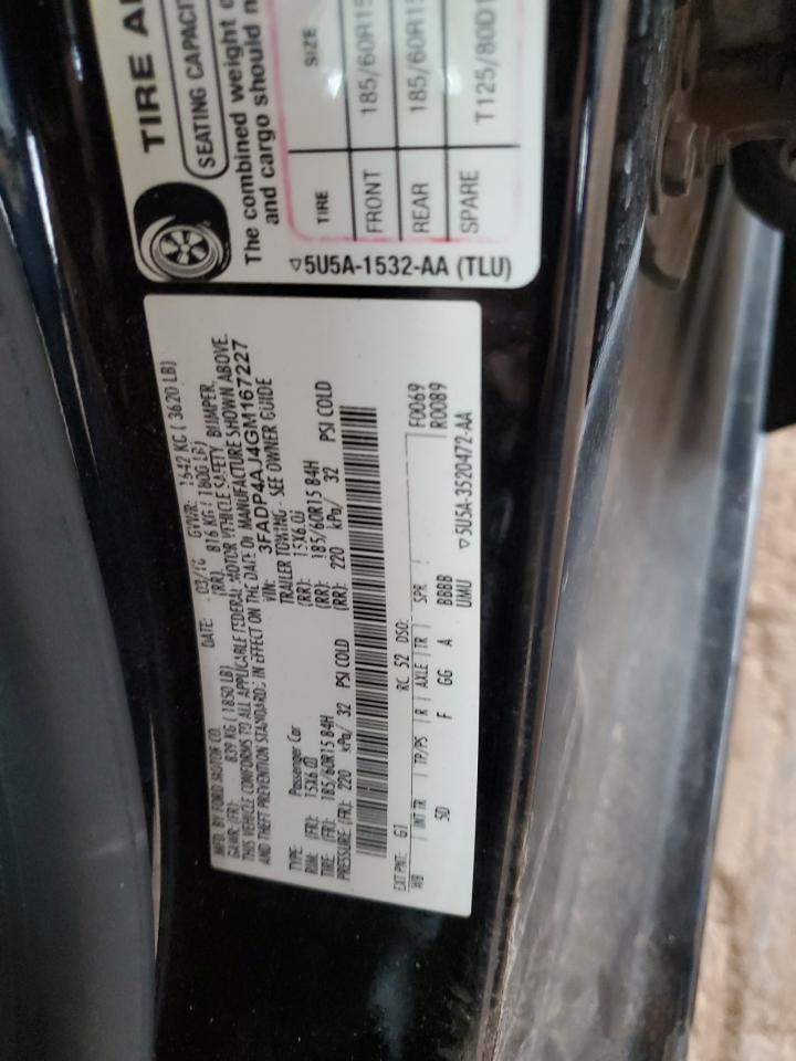 2016 Ford Fiesta S VIN: 3FADP4AJ4GM167227 Lot: 85364875