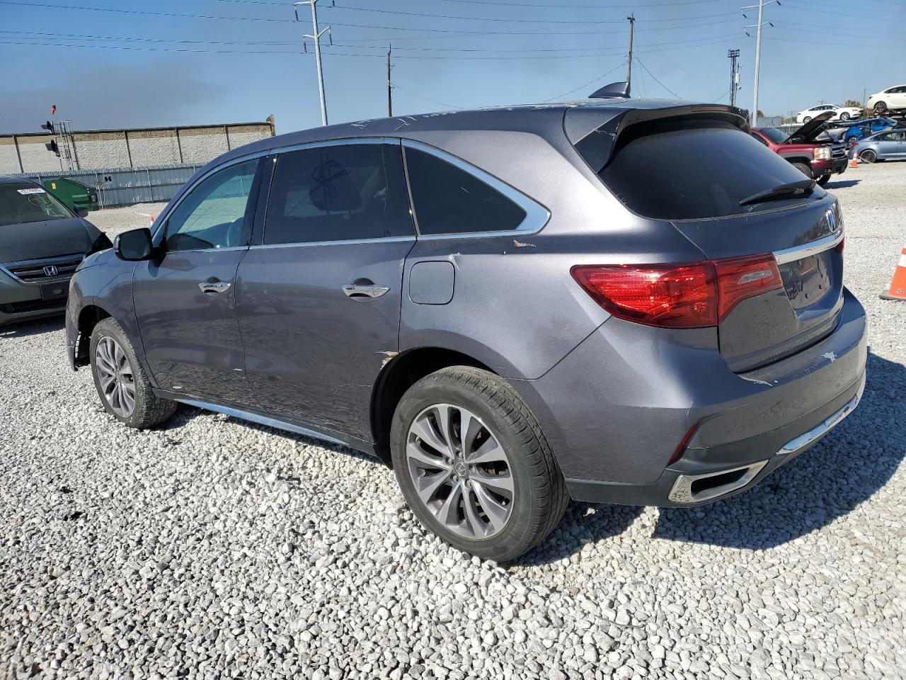 2020 Acura Mdx grey  gas 5J8YD4H38LL045981 photo #3