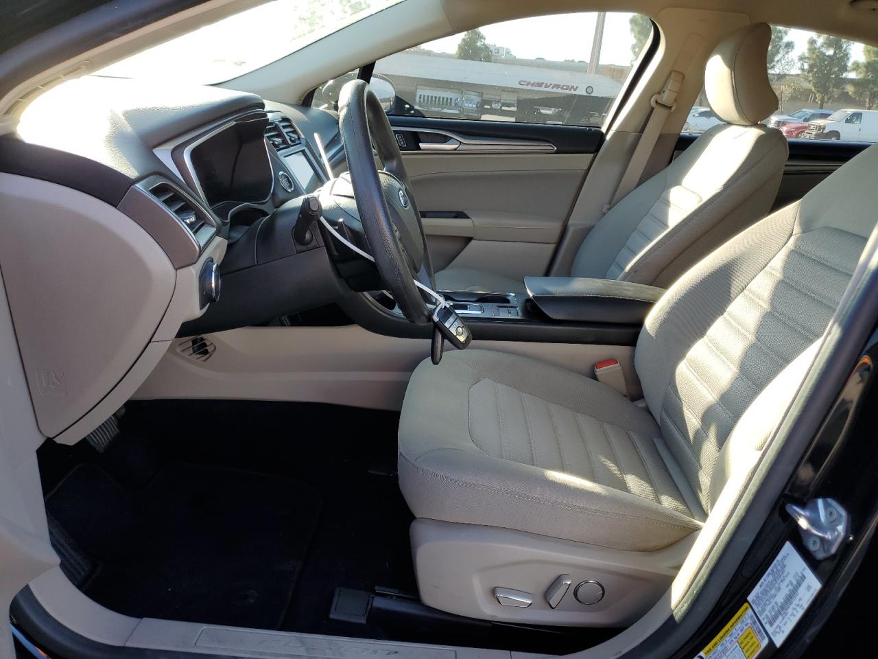 2019 Ford Fusion Se VIN: 3FA6P0HD9KR122457 Lot: 91009565