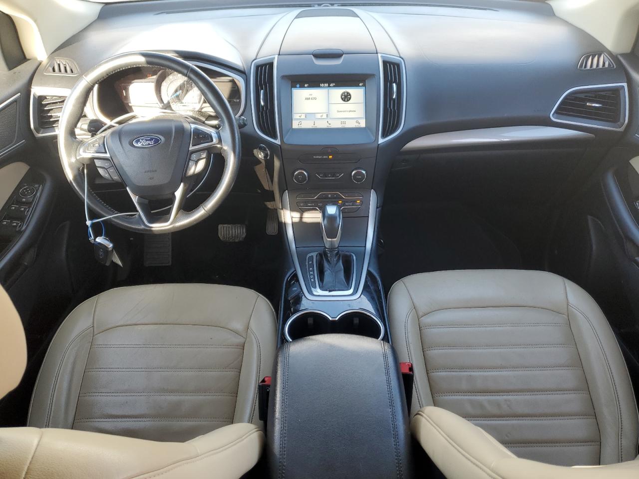 2017 Ford Edge Sel VIN: 2FMPK3J92HBC28160 Lot: 90841235