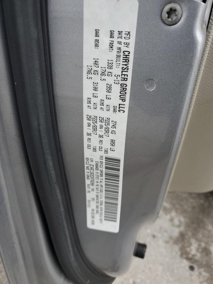 2013 Chrysler Town & Country Touring VIN: 2C4RC1BG5DR766980 Lot: 90833815