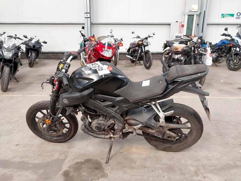 2017 YAMAHA MT 125 ABS  for sale at Copart NEWBURY