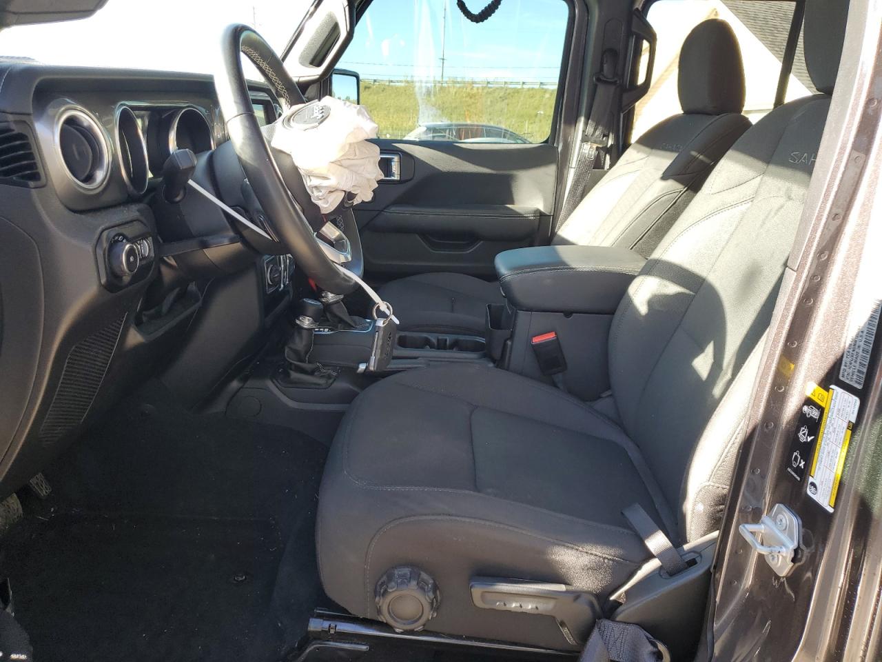 2022 Jeep Wrangler Unlimited Sahara VIN: 1C4HJXEN5NW120264 Lot: 86321035
