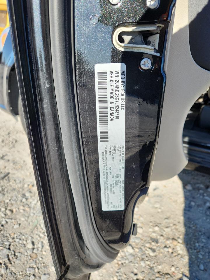 2020 Dodge Grand Caravan Se VIN: 2C4RDGBG7LR248710 Lot: 82694875