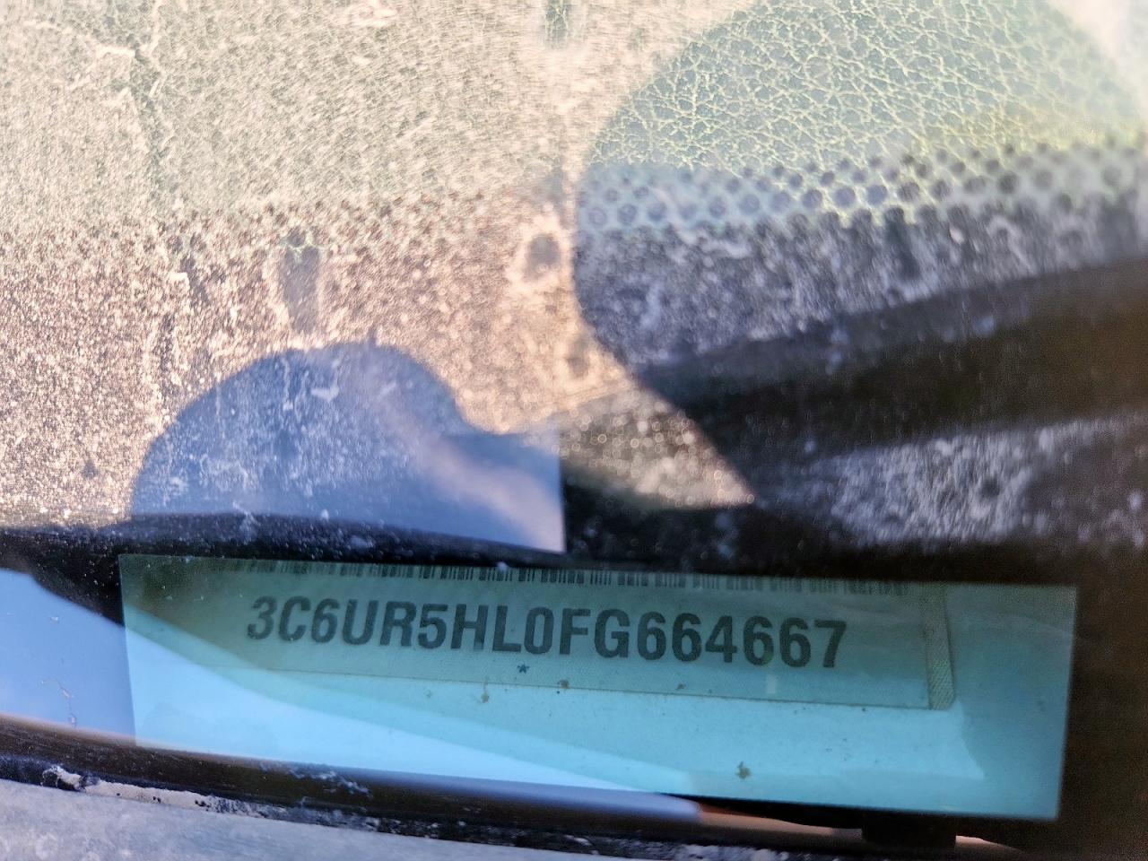 2015 Ram 2500 St VIN: 3C6UR5HL0FG664667 Lot: 85711915