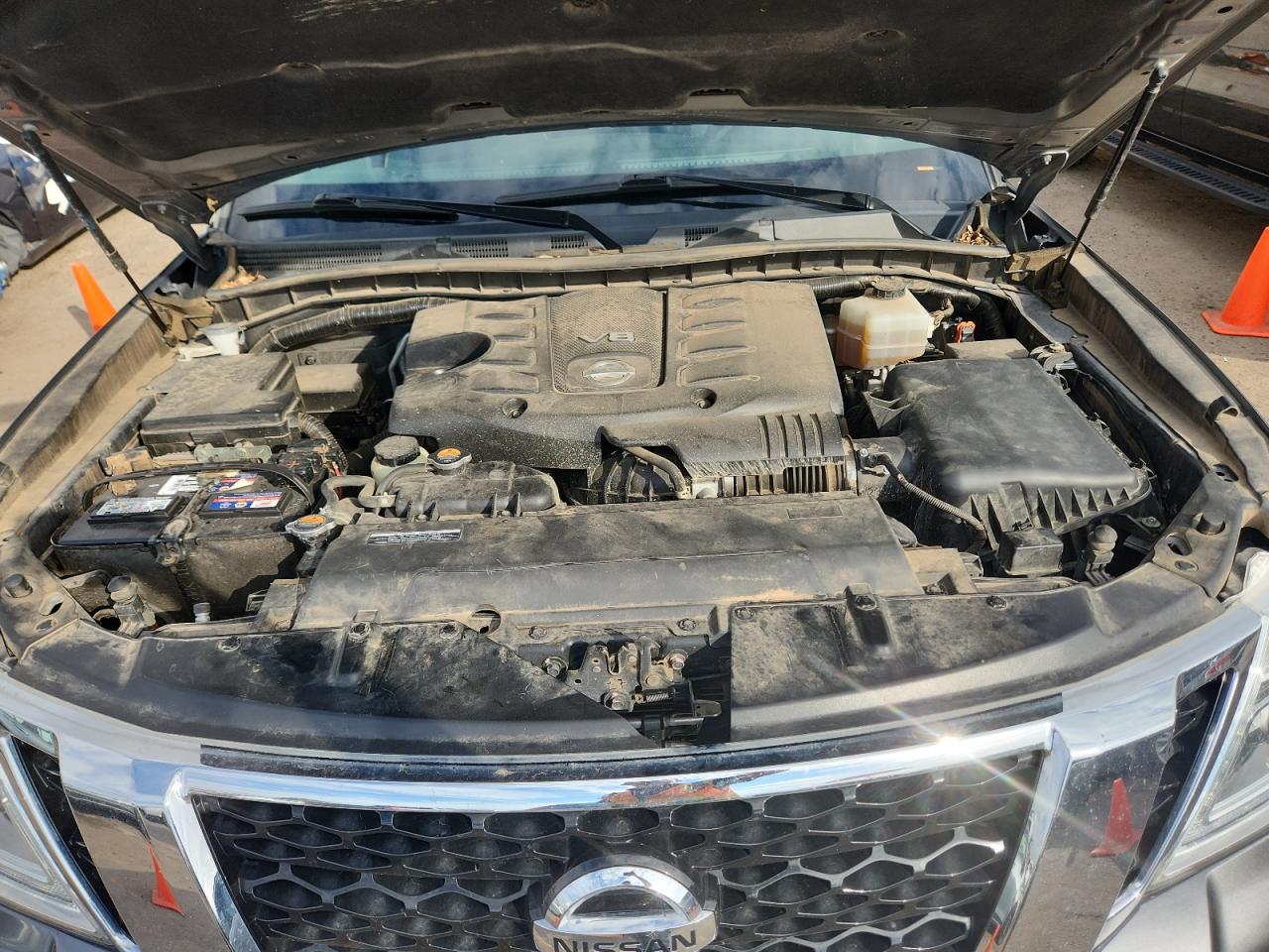 2019 Nissan Armada Sv VIN: JN8AY2NC3K9586434 Lot: 85742315