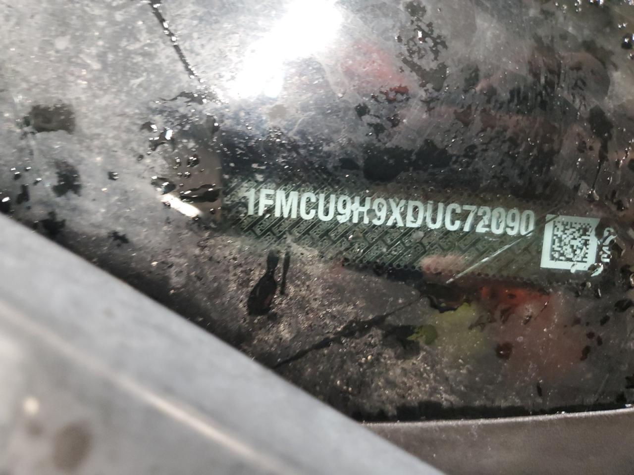 2013 Ford Escape Sel VIN: 1FMCU9H9XDUC72090 Lot: 86552905