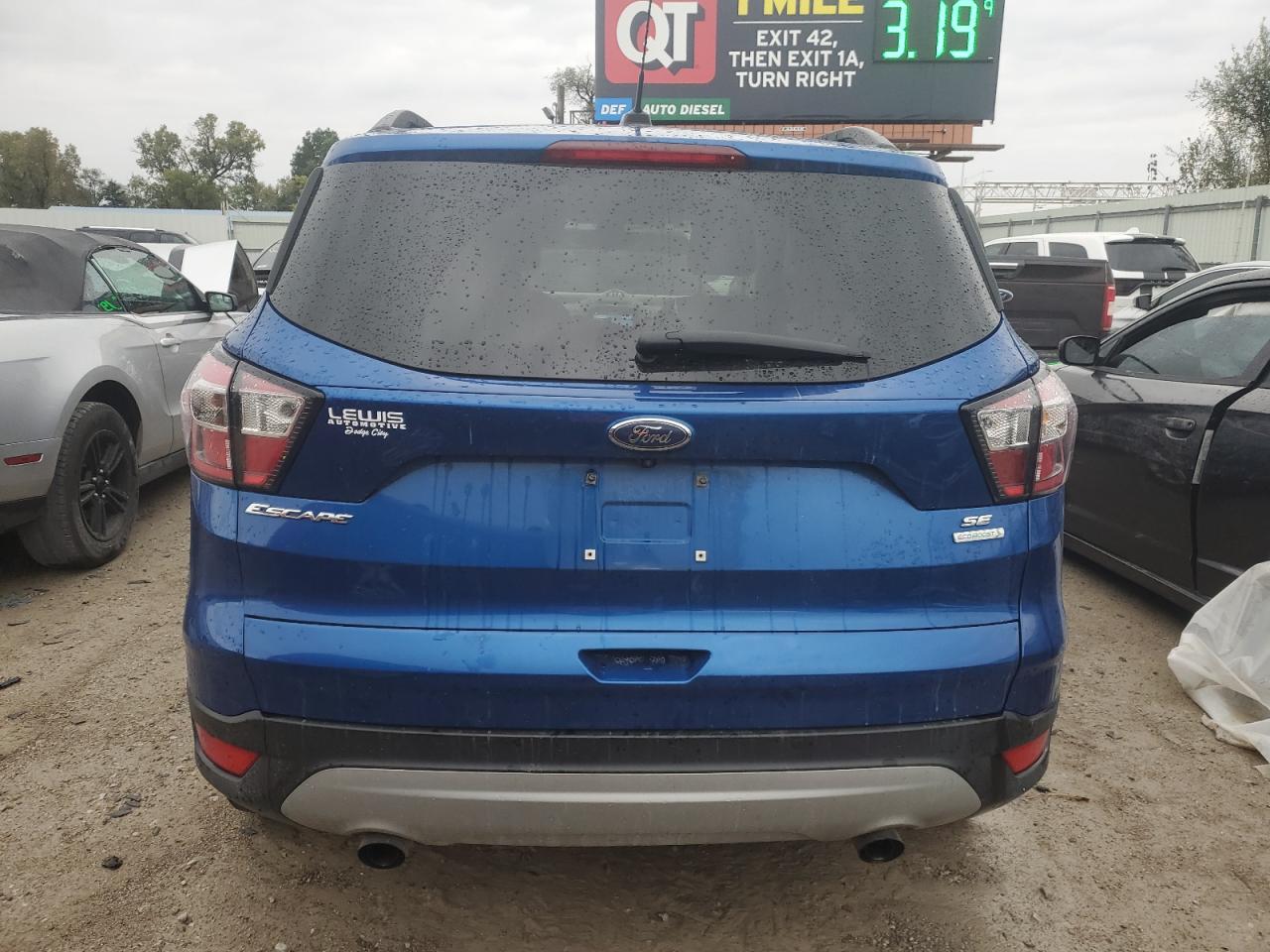 2017 Ford Escape Se VIN: 1FMCU0GD6HUB99582 Lot: 89511525