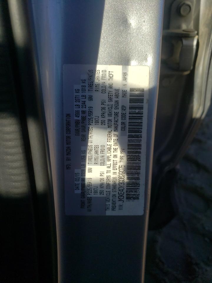 2016 Mazda Cx-5 Gt VIN: JM3KE4DY3G0629075 Lot: 82346995