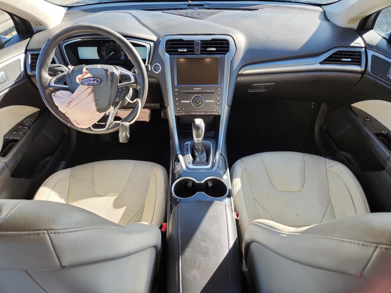 2016 Ford Fusion Titanium VIN: 3FA6P0K92GR160480 Lot: 87106035