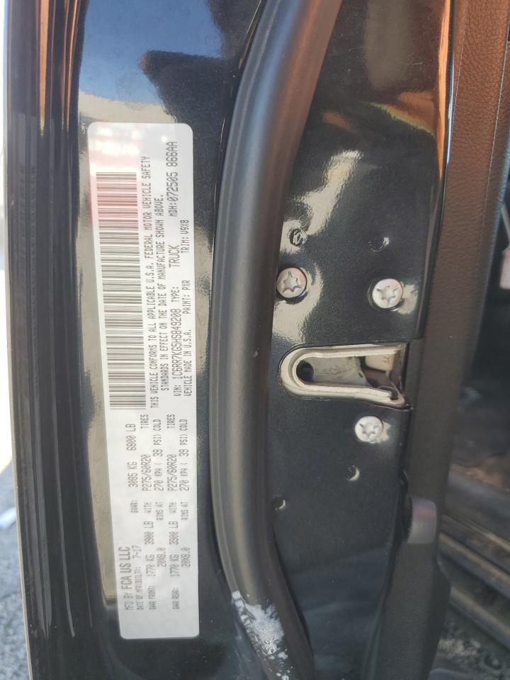 2017 Ram 1500 St VIN: 1C6RR7KG5HS849208 Lot: 87268895