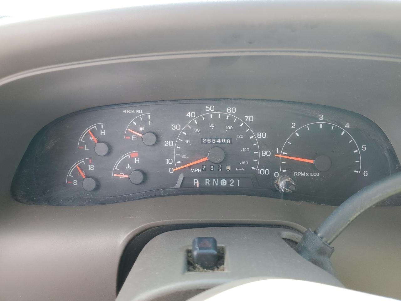 2001 Ford Excursion Xlt VIN: 1FMNU40L81EB10239 Lot: 86132725