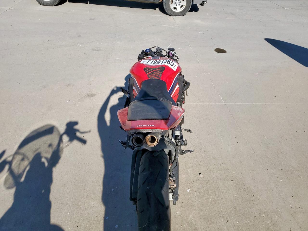 2024 Honda Cbr600 Ra VIN: JH2PC4083RK800240 Lot: 71991465