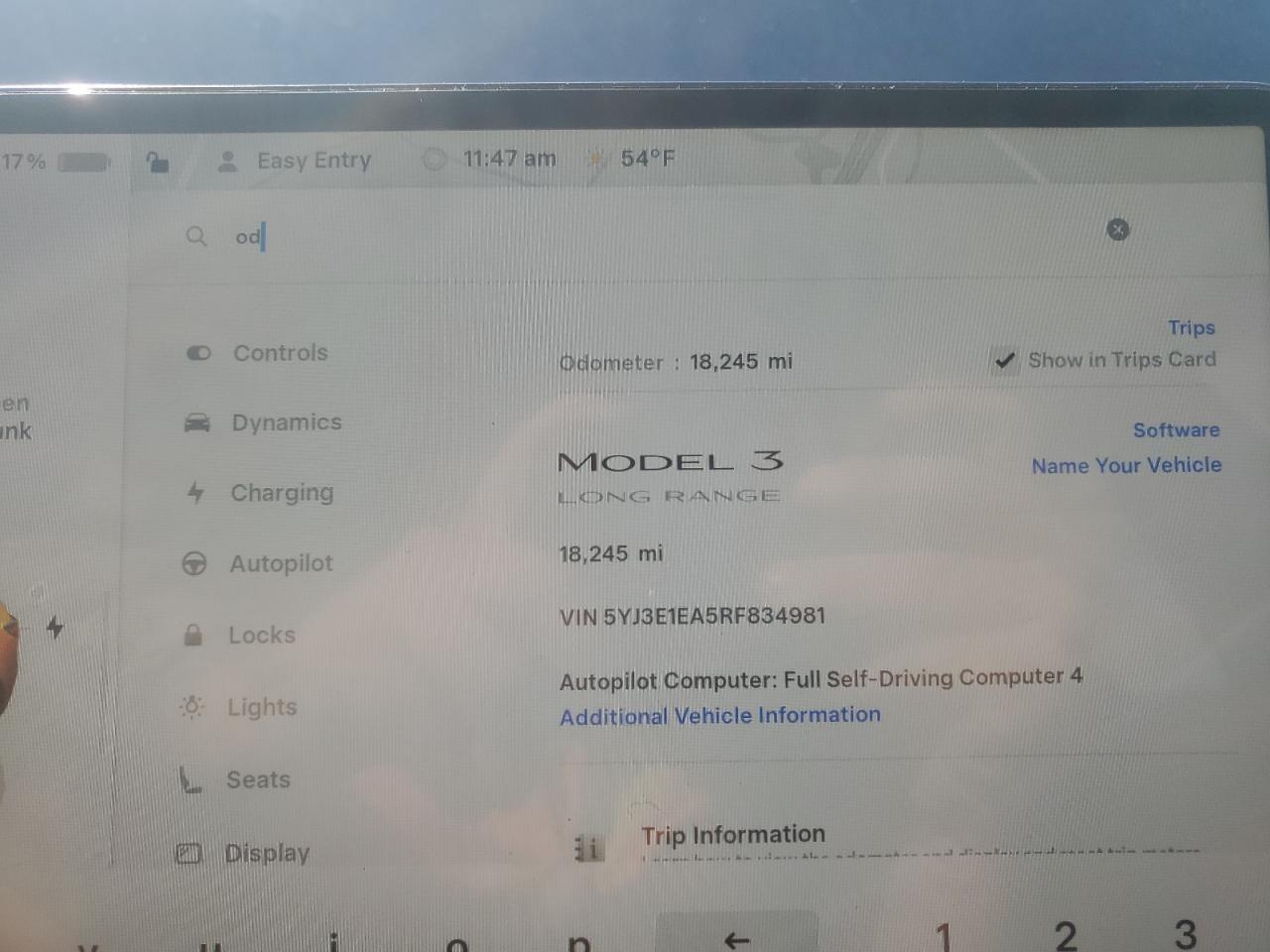 2024 Tesla Model 3 VIN: 5YJ3E1EA5RF834981 Lot: 86156575