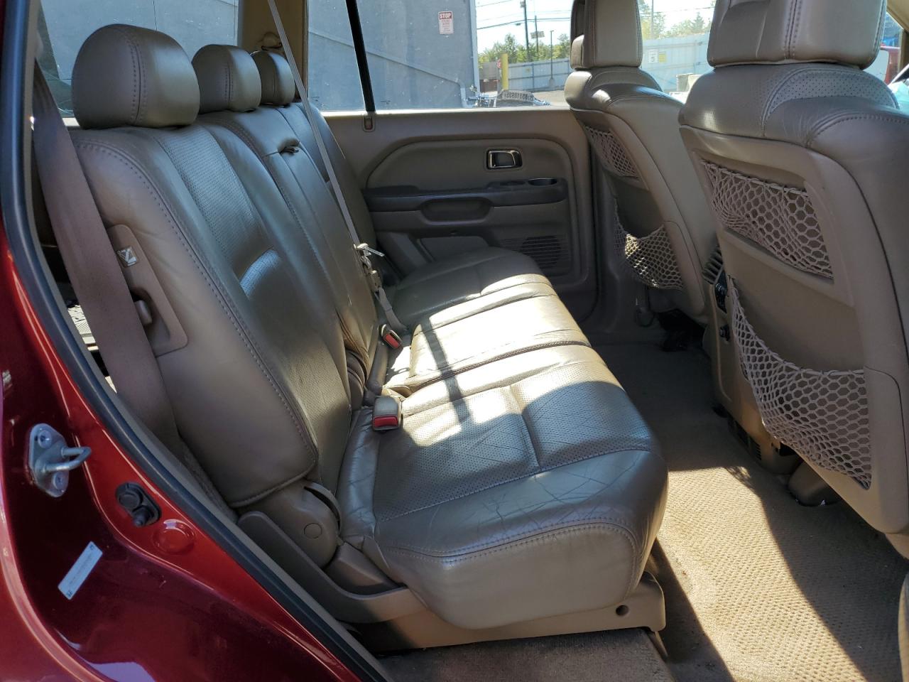 2004 Honda Pilot Exl VIN: 2HKYF18604H550890 Lot: 84917575