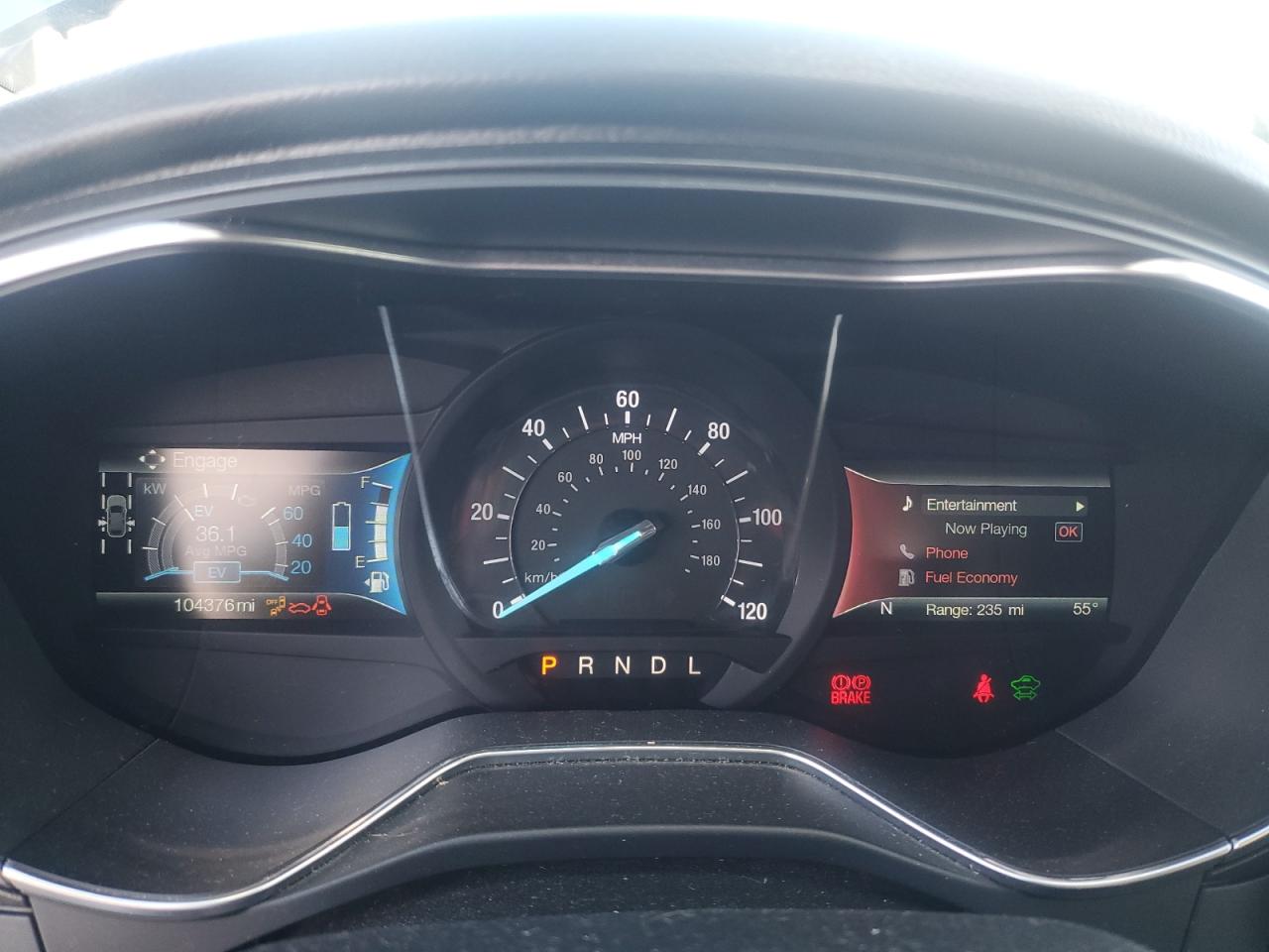 2017 Ford Fusion Titanium Phev VIN: 3FA6P0SU0HR209715 Lot: 90651895