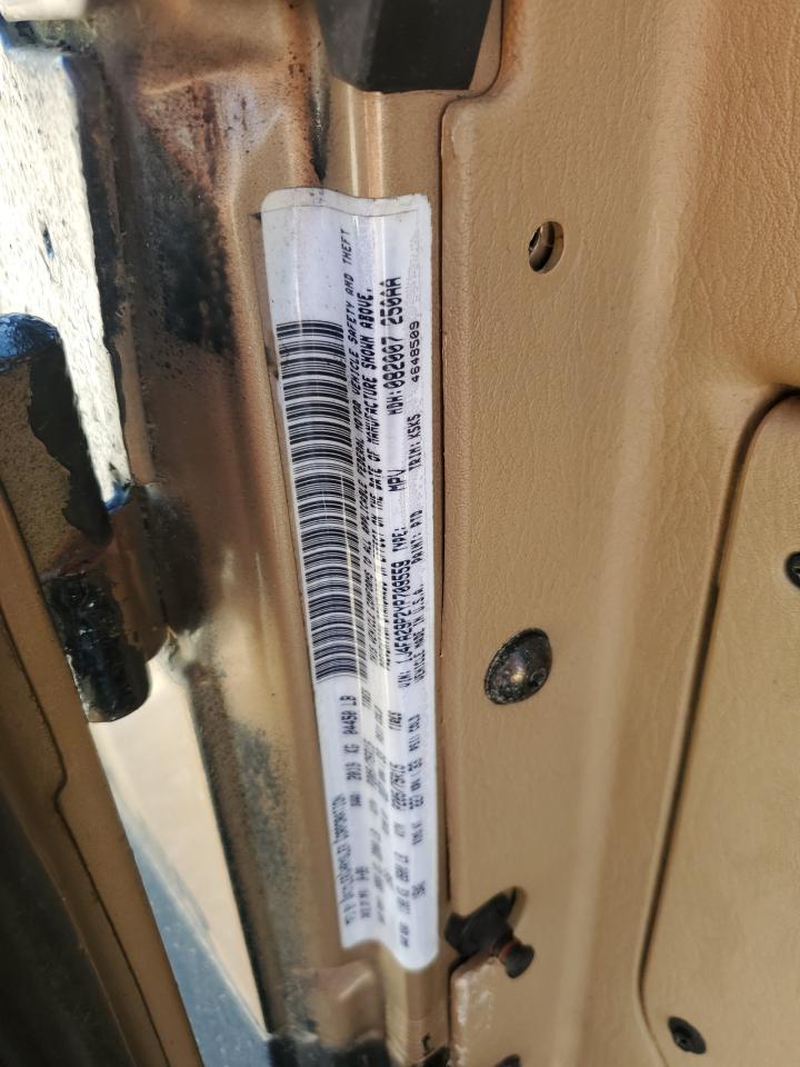 2000 Jeep Wrangler / Tj Se VIN: 1J4FA29P2YP709559 Lot: 85907175