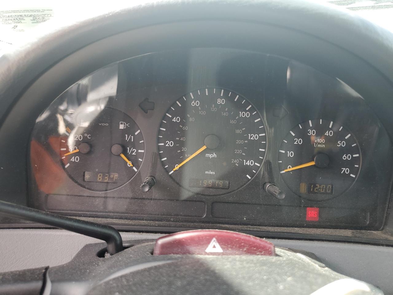 2002 Mercedes-Benz Ml 320 VIN: 4JGAB54E52A321977 Lot: 84546455