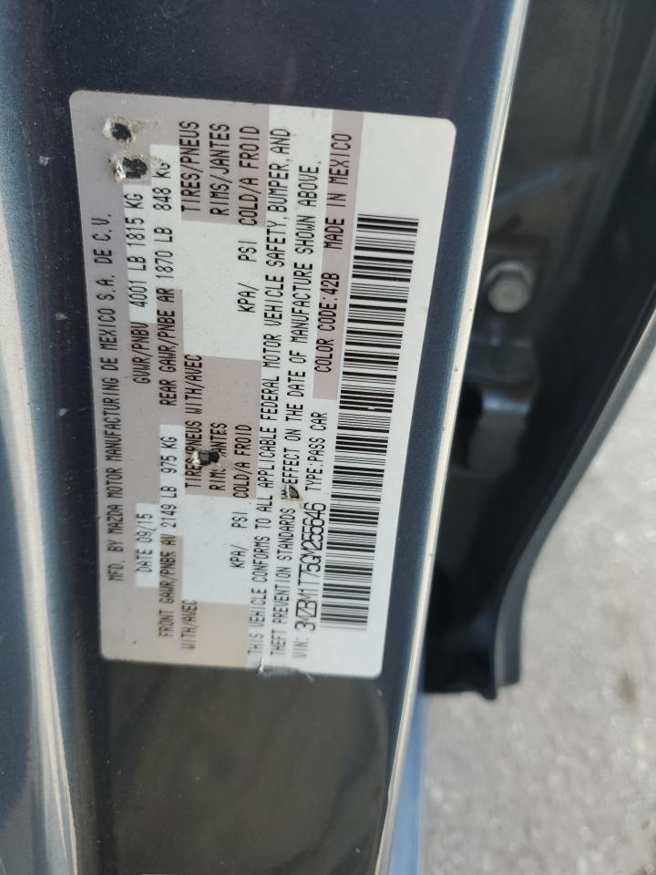 2016 Mazda 3 Sport VIN: 3MZBM1T75GM255646 Lot: 81971855