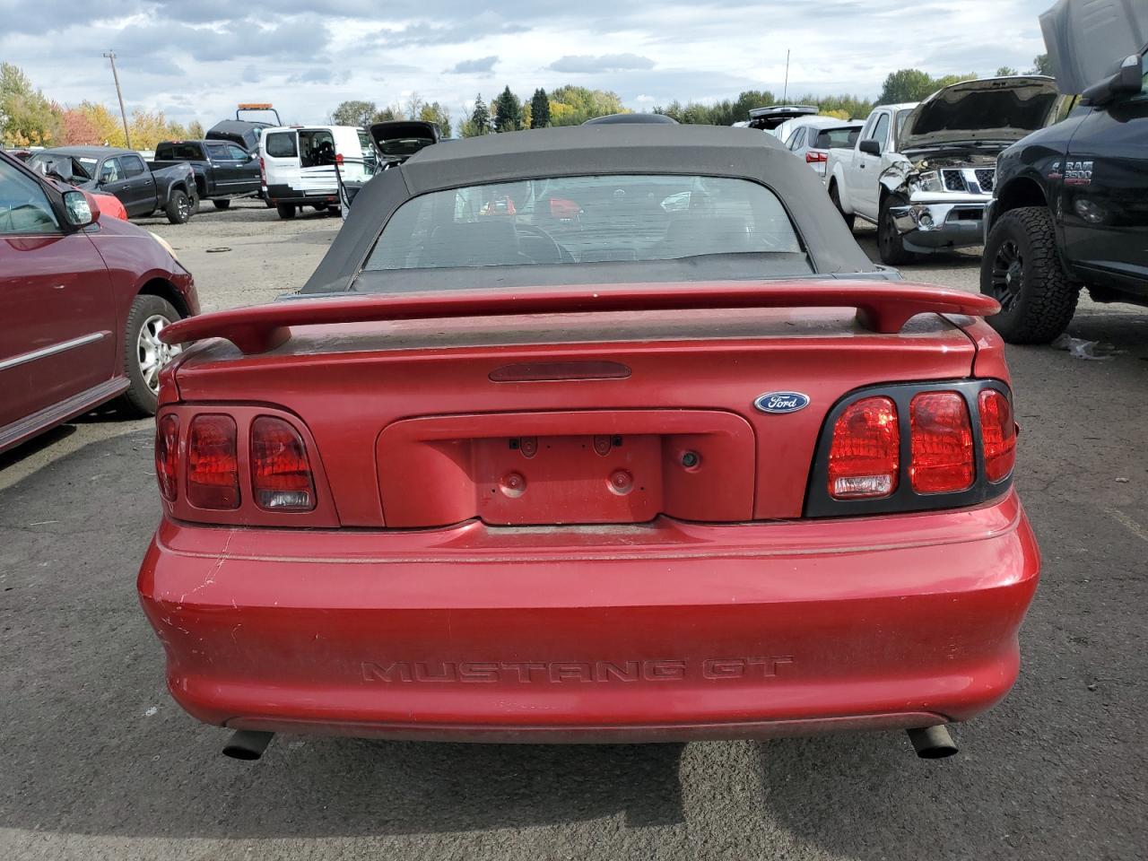 1998 Ford Mustang Gt VIN: 1FAFP45X1WF102552 Lot: 86269765