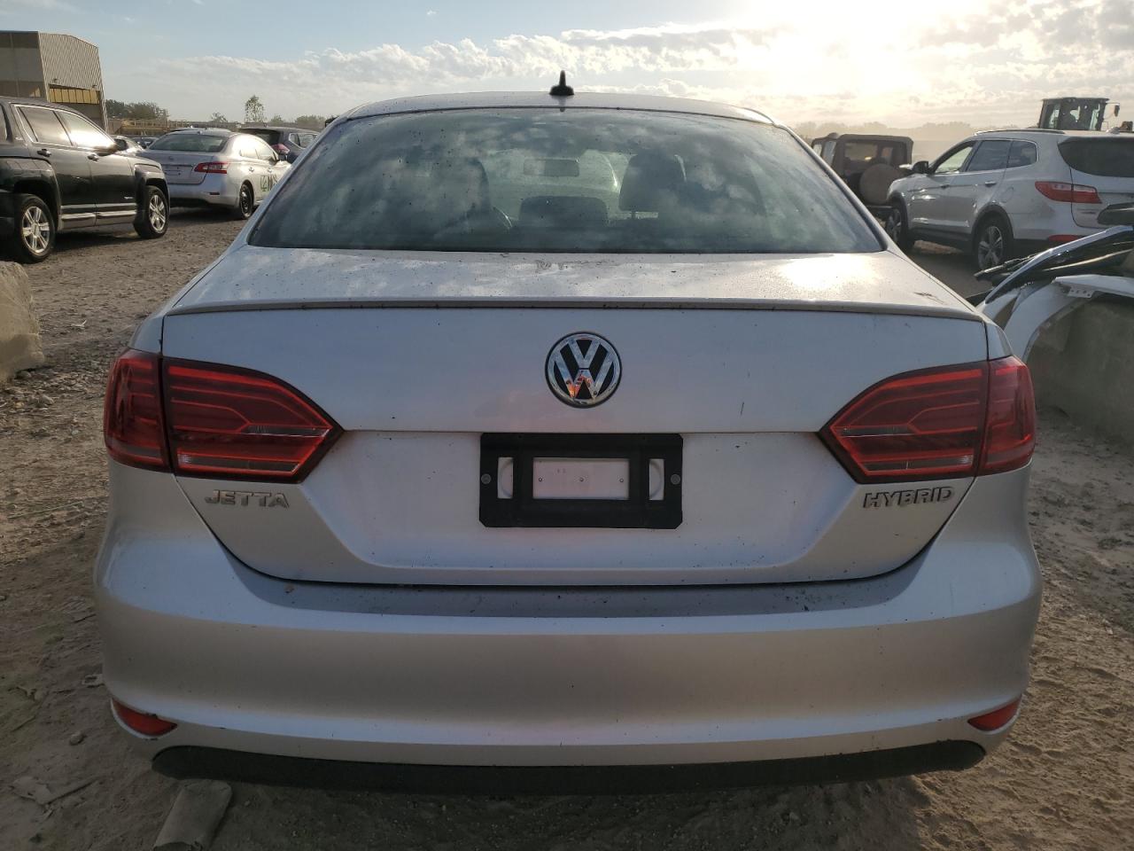 2014 Volkswagen Jetta Hybrid VIN: 3VW637AJXEM283770 Lot: 82251345