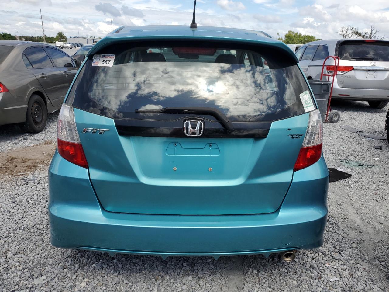 2012 Honda Fit Sport VIN: JHMGE8H57CC008628 Lot: 82398135