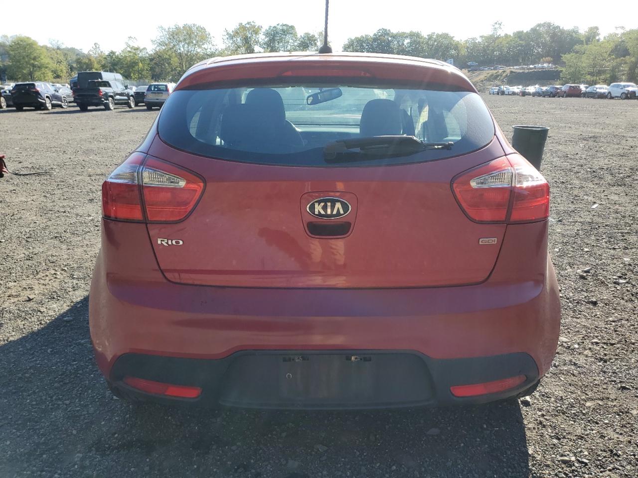 2014 Kia Rio Lx VIN: KNADM5A31E6418256 Lot: 85107025