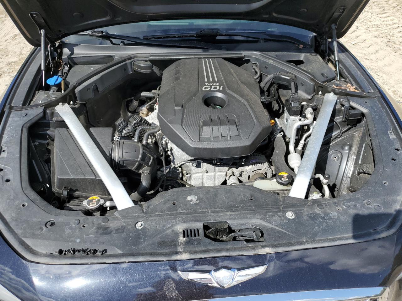 2019 Genesis G70 Prestige VIN: KMTG44LA3KU038169 Lot: 81900365