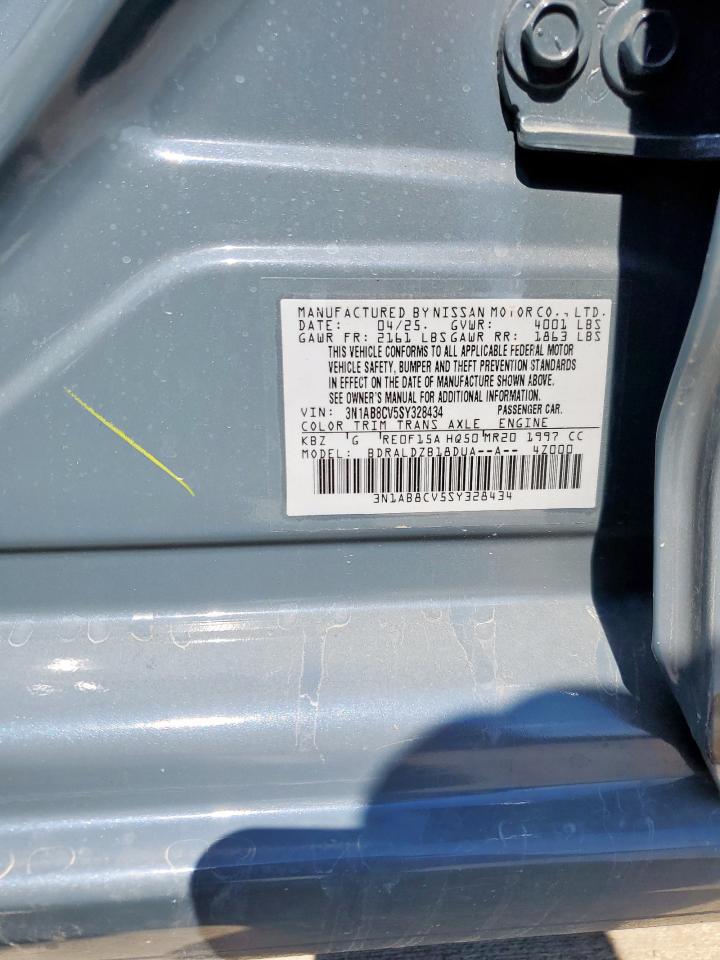 2025 Nissan Sentra Sv VIN: 3N1AB8CV5SY328434 Lot: 85149585