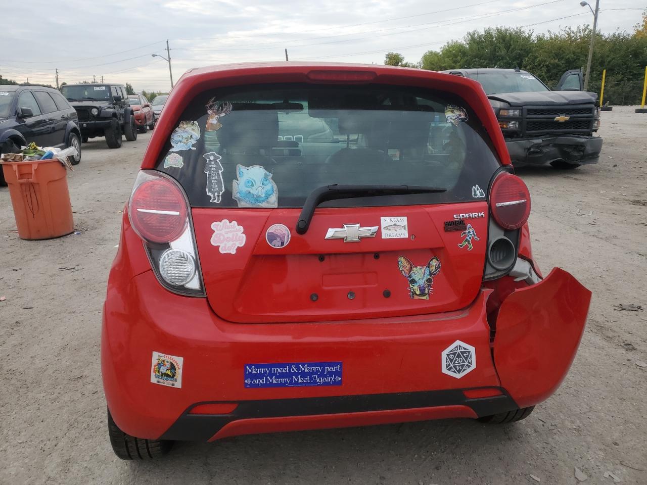 2014 Chevrolet Spark Ls VIN: KL8CB6S98EC479031 Lot: 86545015